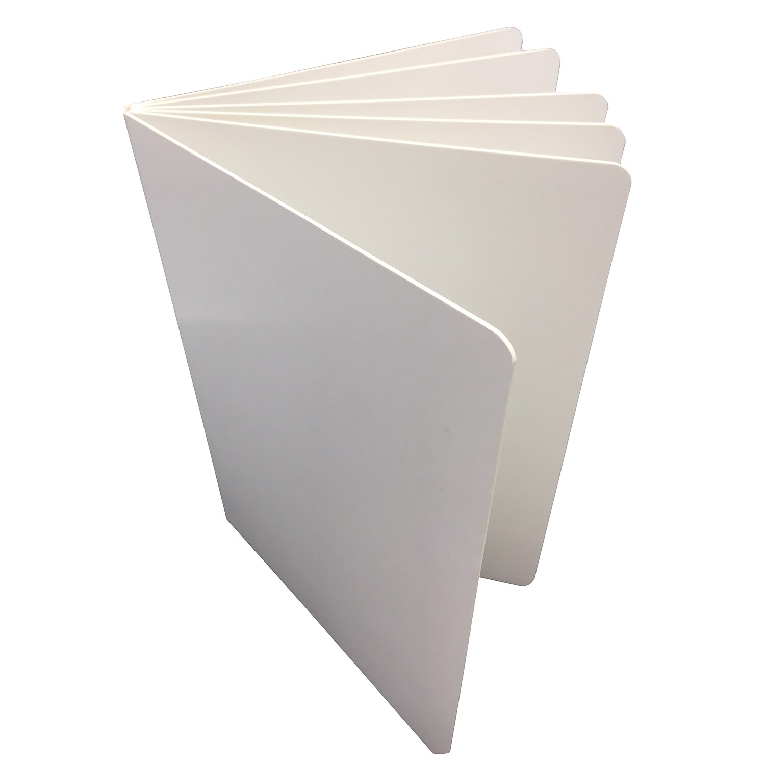 Ashley Productions Blank Chunky Board Book, 6" x 8" Portrait, White, Pack of 6 - image 2 of 2