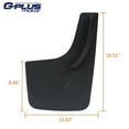 thumbnail image 4 of G-Plus Front Rear Mud Flaps Mudguard with Hardware Fit for Universal Car Splash Guards Black, 4 of 5