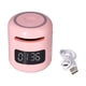 thumbnail image 1 of JM01 BT Reloj Altavoz Multifuncional Ajustable Portátil BT Reloj Altavoz Radio con Pantalla LED Rosa, 1 of 5