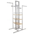thumbnail image 1 of Econoco T502SC-H 44 L x 24 W x 72 H in. Cross Merchandising 4-Way Rack, 1 of 1