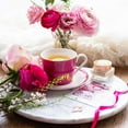 thumbnail image 4 of Sara Miller - Chelsea Collection Teacup and Saucer - Pink, 4 of 7