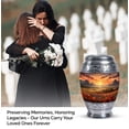 thumbnail image 4 of Sunset Cremation Urns For Adult Ashes Women - Burial Urns For Cremated Remains - Mini Urns For Ashes Adult Set Of 4 - Memorial Urns For Human Ashes - Mom Urns For Human Ashes (Size -3inch, 4pcs), 4 of 5