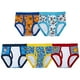 thumbnail image 1 of Calzoncillos de Paw Patrol para Niños Pequeños de Nickelodeon, Paquete de 5, Variados, Talla 4, 1 of 3