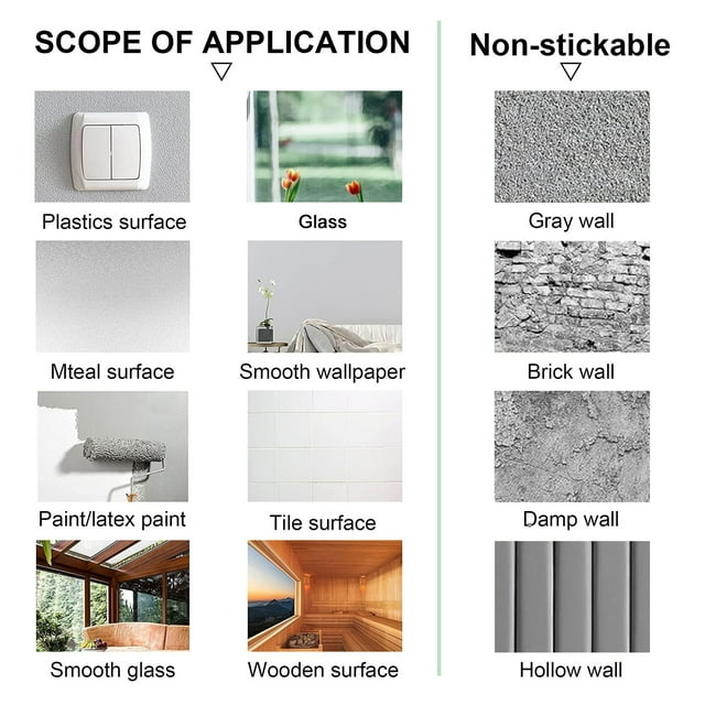 Becaristey 9pcs Acrylic Non-Glass Mirror Stickers For Background HD Imaging Mirror Self-Adhesive Mirror 1Set