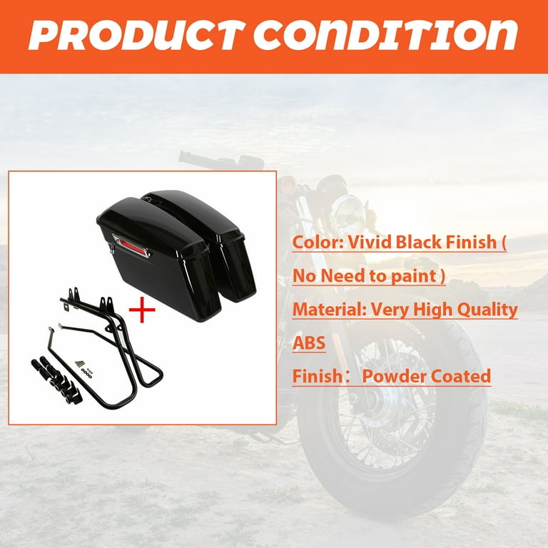 Aftermarket hard saddlebags best sale