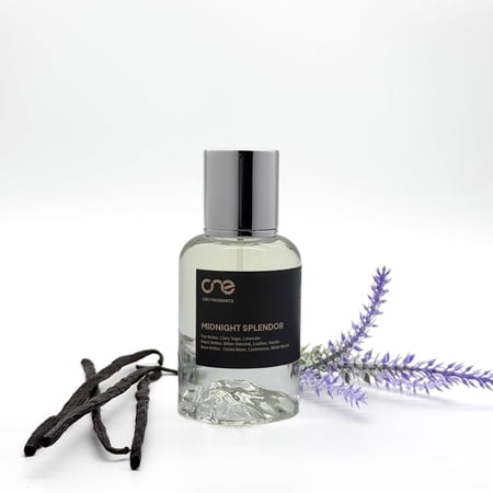 CN1 Fragrance Midnight Splendor Eau de Parfum Spray for Unisex, Long-Lasting Luxury Scent, 50ml