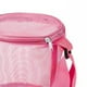 thumbnail image 3 of Cubo de almacenamiento duradero de malla para playa con asa ajustable para recoger juguetes. Rojo, 3 of 7