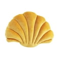 thumbnail image 1 of DOLITY Decorative Shell Pillow Throw Pillow Decoration Workmanship for Home Yellow, 1 of 9