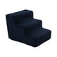 thumbnail image 5 of Escaleras para mascotas, escaleras para perros, rampa para perros, escalera multiusos, antideslizante, lavable a máquina, funda para cama, sofá, silla , S 3 Pasos AZUL OS S 3 Pasos AZUL OSCURO, 5 of 8