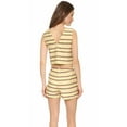 thumbnail image 2 of $114 MAISON SCOTCH Yellow Multi CROP TOP Only Striped Sz 2, 2 of 2