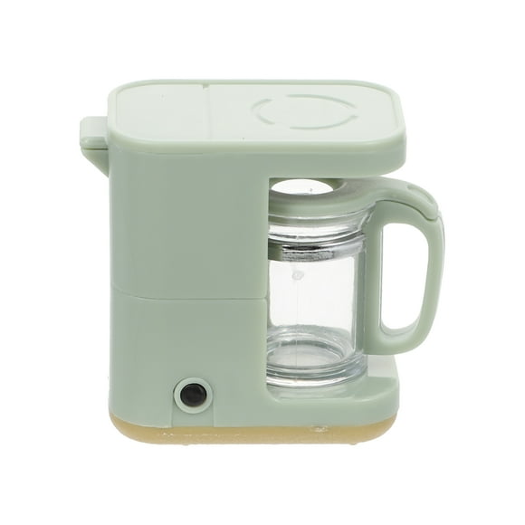 Mini Coffee Machine Model Mini House Appliance Model Lovely Small Coffee Maker Adornment