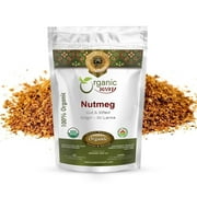 Organic Way Ground Nutmeg Cut & Sifted (Myristica Fragrans) - Healthy Digestion | Organic & Kosher Certified | Non GMO & Gluten Free | USDA Certified | Origin - Sri Lanka (1 lbs / 16 oz)
