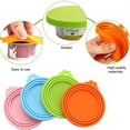 thumbnail image 3 of JUNWELL Pet Food Can Cover Lids  4 Pack Universal Dog Cat Silicone Can Lids Covers, 3 of 10