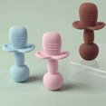 thumbnail image 4 of Baby Training Tableware with Silicone Material Safe for Kids Blue 2pcs Set Easy to Clean, 4 of 9