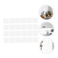 thumbnail image 4 of Minkissy 24Pcs Creative Mandala Pattern White Tile Stickers for Bathroom Kitchen Wall Decoration, 4 of 8