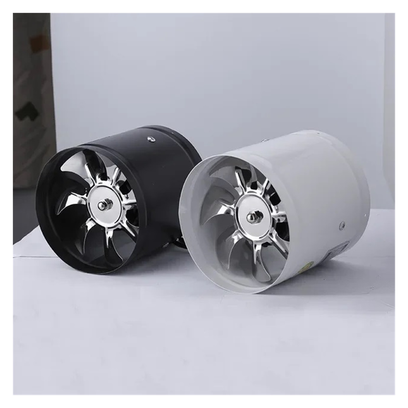 4 Inch Fan Air Ventilator For Home Kitchen Metal Pipe Ventilation Exhaust Fan Mini Extractor Bathroom Toilet Wall Fan Duct Fan
