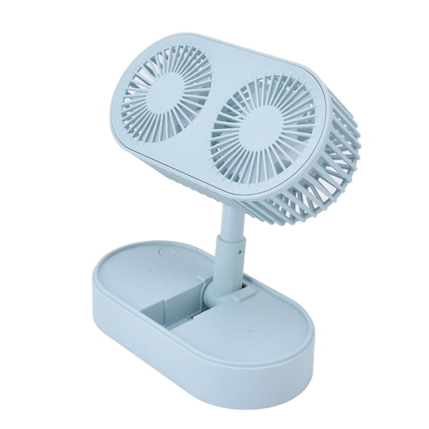 Ventilador de escritorio BuyWeek Ventilador doble de escritorio ABS