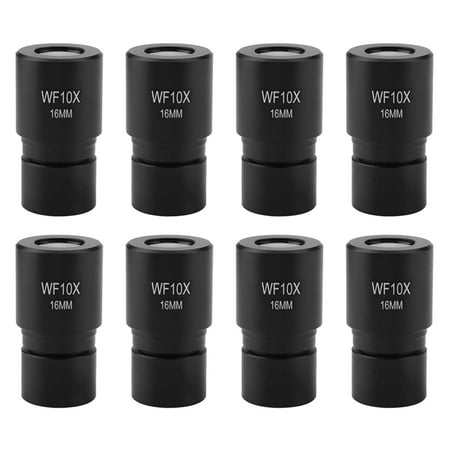 

8X Microscope Eyepiece Lenses -R001 WF10X 16mm Eyepiece for Biological Microscope Ocular Mounting 23.2mm with Scale