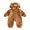 Coffee, variant on Cjfdfy Newborn Baby Boy Girl Halloween Animal Costume Clothes Brown Bear Long Sleeve Zip Up Hooded Romper Cute My First Halloween Fall Winter Costume 0-18M