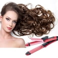 thumbnail image 2 of Herramienta multifunción de belleza para mujer: alisador y rizador de pelo, 2 en 1, para el cuidado del cabello, 2 of 7