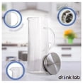 thumbnail image 3 of Juego 6 Tarros Mason Jar Asa Tapa + Jarra Vidrio Giza 1.3l Transparente, 3 of 4