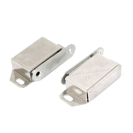 Cupboard Cabinet Door Stainless Steel Magnetic Catch Latch Stopper Cupboard Cabinet Door Stainless Steel Magnetic Catch Latch Stopper 2pcs
