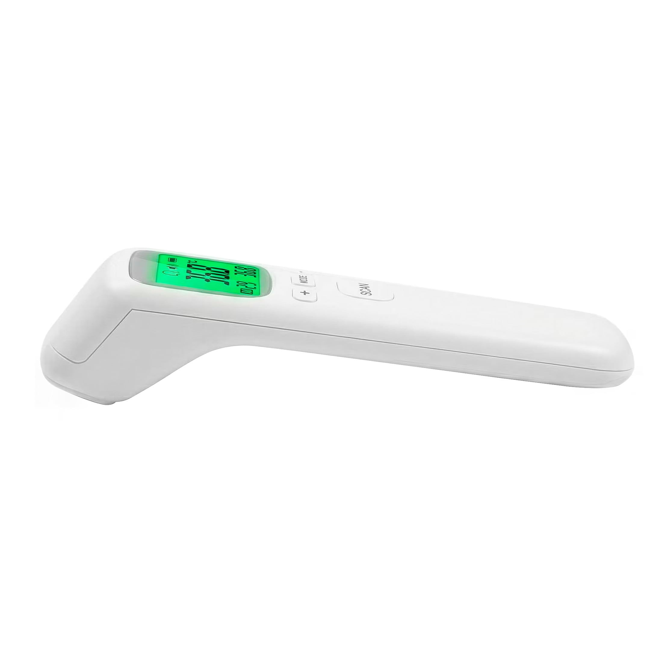 Sharper Image Digital Thermometer with Infrared Non-Contact Technology, 3 Color Display, Backlit LCD Screen, Fast Temperature Reading, 1 Count