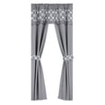 thumbnail image 2 of 5PC Window Set, Regal Home Collections Leila Embroidery Blackout Rod Pocket Curtain Panel, 2 of 7