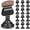 Black, variant on Kathfly 24 Pcs Wedding Table Number Holders 1.7 Inch Metal Black Mini Place Card Holders Bulk Harp-clip Table Sign Stands Card Holder Display Picture Memo Notes Menu for Restaurants Birthday Decor