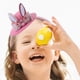 thumbnail image 2 of KAKOWELY Diadema con orejas de conejo, adorable gorro con orejas de conejo de Pascua, broche para el pelo, recuerdo de fiesta, 2 of 5