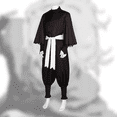 thumbnail image 2 of Traje de Cosplay de Anime Jigokuraku Hell's Paradise Gabimaru, peluca azul superior Iwagakure Shinobi, traje de uniforme, Gabimaru, the Hollow Men, 2 of 5