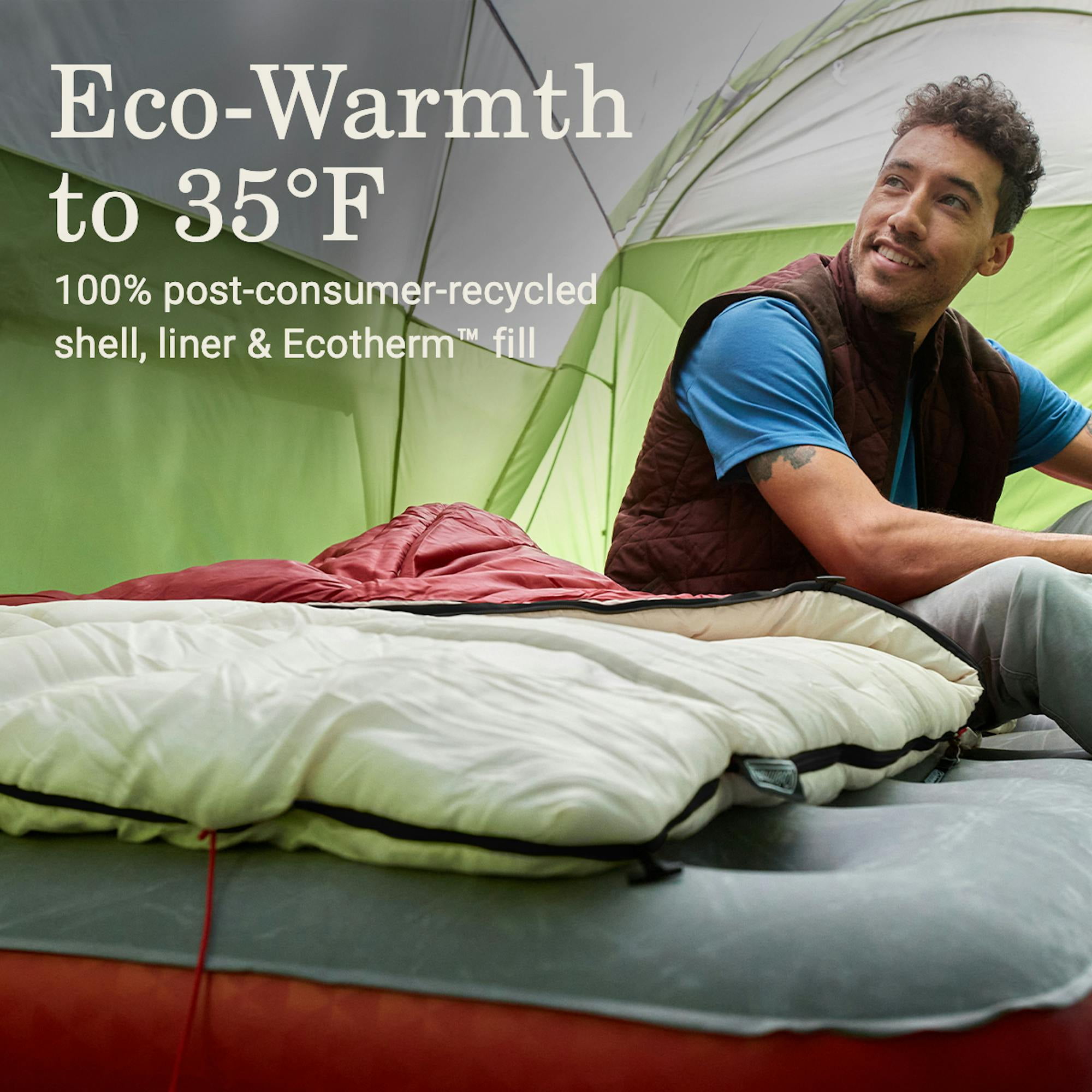 Coleman Flatlands™ 35°F Big & Tall Sleeping Bag