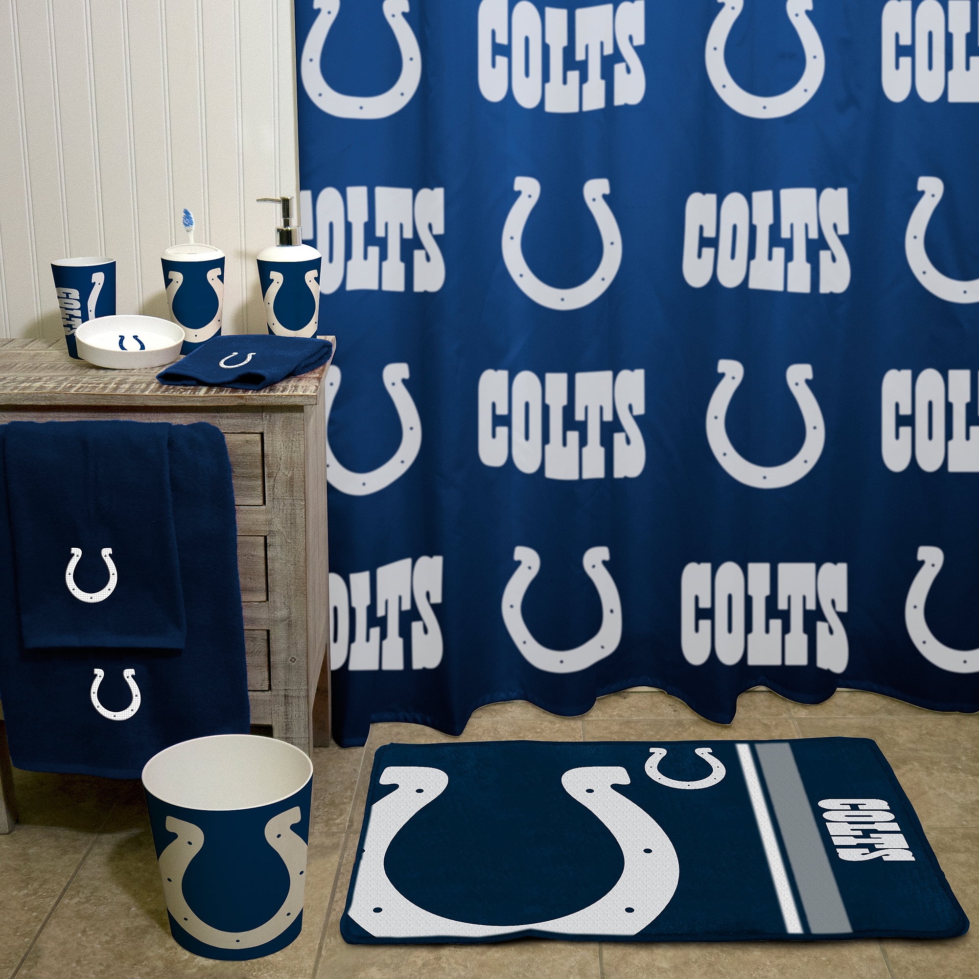 Indianapolis Colts Bathroom Decor