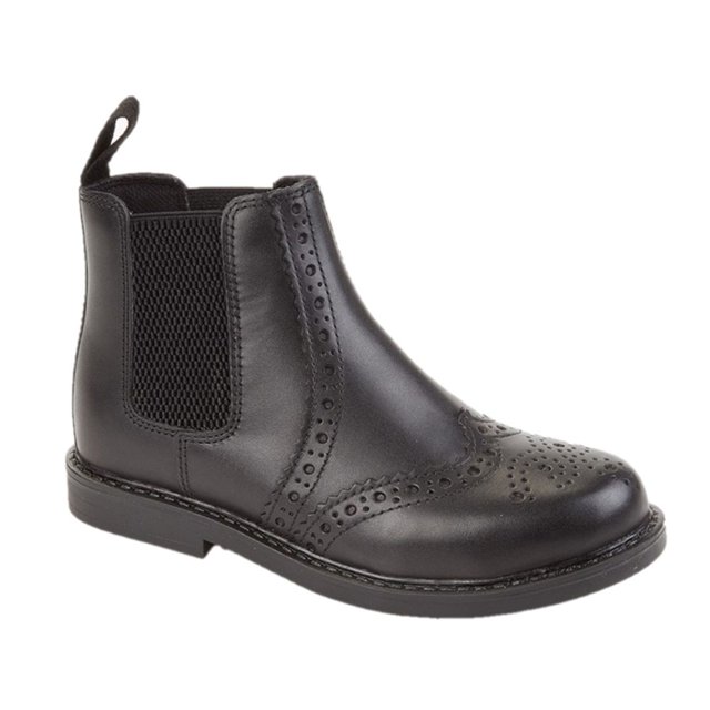 Roamers Bottes Cheville en Cuir pour Garçons