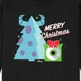 thumbnail image 3 of Monsters Inc - Merry Christmas Monsters Inc - Men's Crew Neck Fleece Pullover, 3 of 5