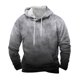 thumbnail image 1 of Sudadera con capucha para hombre, blusa con capucha y estampado de degradado de color, blusa de poliéster para hombre, 1 of 4