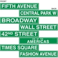 thumbnail image 1 of Beistle 50094 Lot de 4 Découpes de Panneau de Rue NYC, 4 Pouces par 24 Pouces, 1 of 1