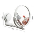 thumbnail image 3 of Mirrors for Wall,Punch Round Vanity Mirror Bathroom Foldable Wall Mirror Home Rotating Mirror,Bathroom Mirrors for Wall,Bathroom Mirrors for Vanity,Mirrors for Bathroom, 3 of 7
