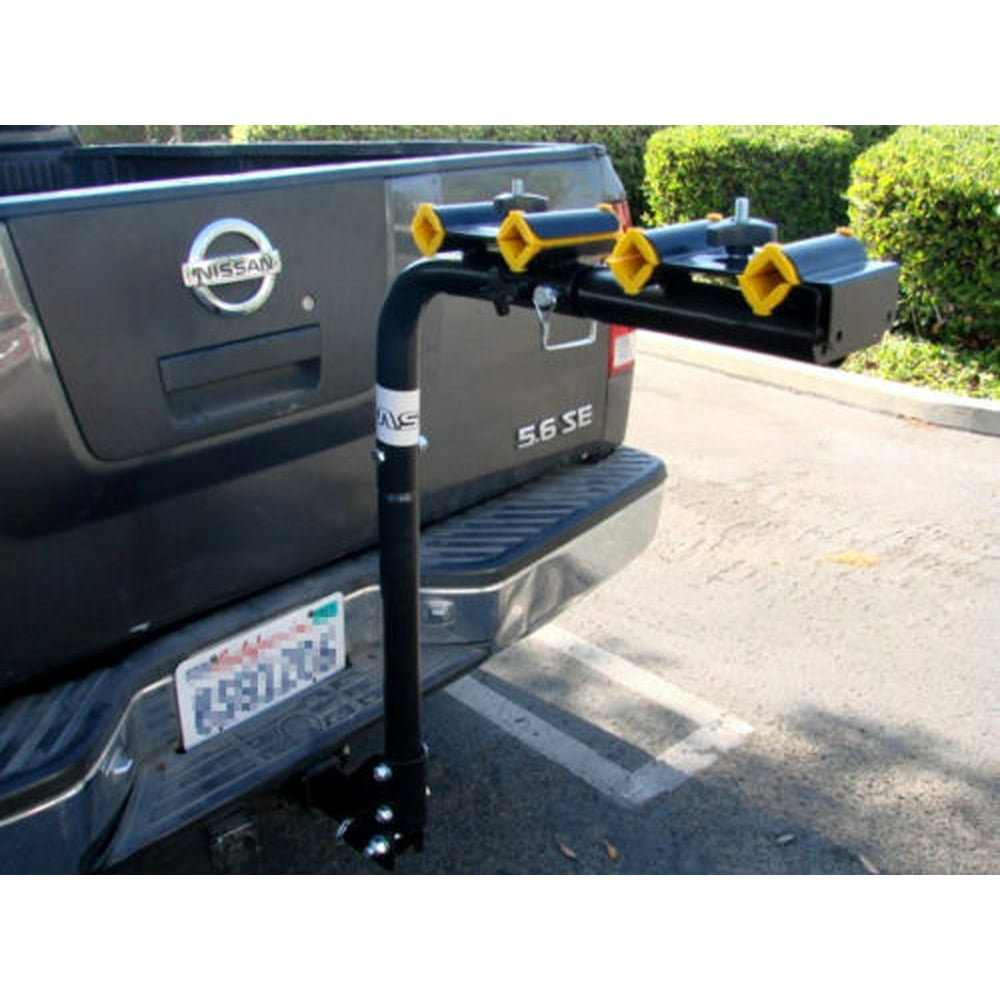 TMS Heavy Duty 4 Bike Swing Down 2" Hitch Mount Carrier Bicycle Rack