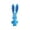 Blue 1PCS, variant on 1pc Toy For Dogs Latex Squeaker Chew Training Products Dogs Puppy Squeak Toys Screaming Rubber