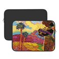 thumbnail image 3 of Bingfone Beautiful African Woman Laptop Sleeve Case 15 Inch, 360° Protective Computer Carrying Bag, 3 of 9