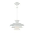 thumbnail image 4 of Trade Winds Lighting 1-Light Pendant Light In White, 4 of 6