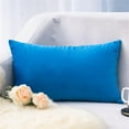 thumbnail image 1 of Panxico Pillow Covers,Decorative Throw Pillow Covers,Super Soft Rectangular Velvet Pillowcase Solid Color Lumbar Pillow Pillowcase,Living Room Decor,Clearance Items, 1 of 2