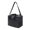 Black, variant on Jkung Picnic Bag Insulated Lunch Bag with High-Density Insulation Layer Large Capacity Double-Layered Compartments Detachable Shoulder Strap Waterproof Outdoor Cooler Bag