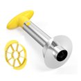 thumbnail image 2 of Herramienta de cocina fácil Acero inoxidable Fruta Piña Peeler Corer Slicer Cutter Adepaton SNFLD668, 2 of 9