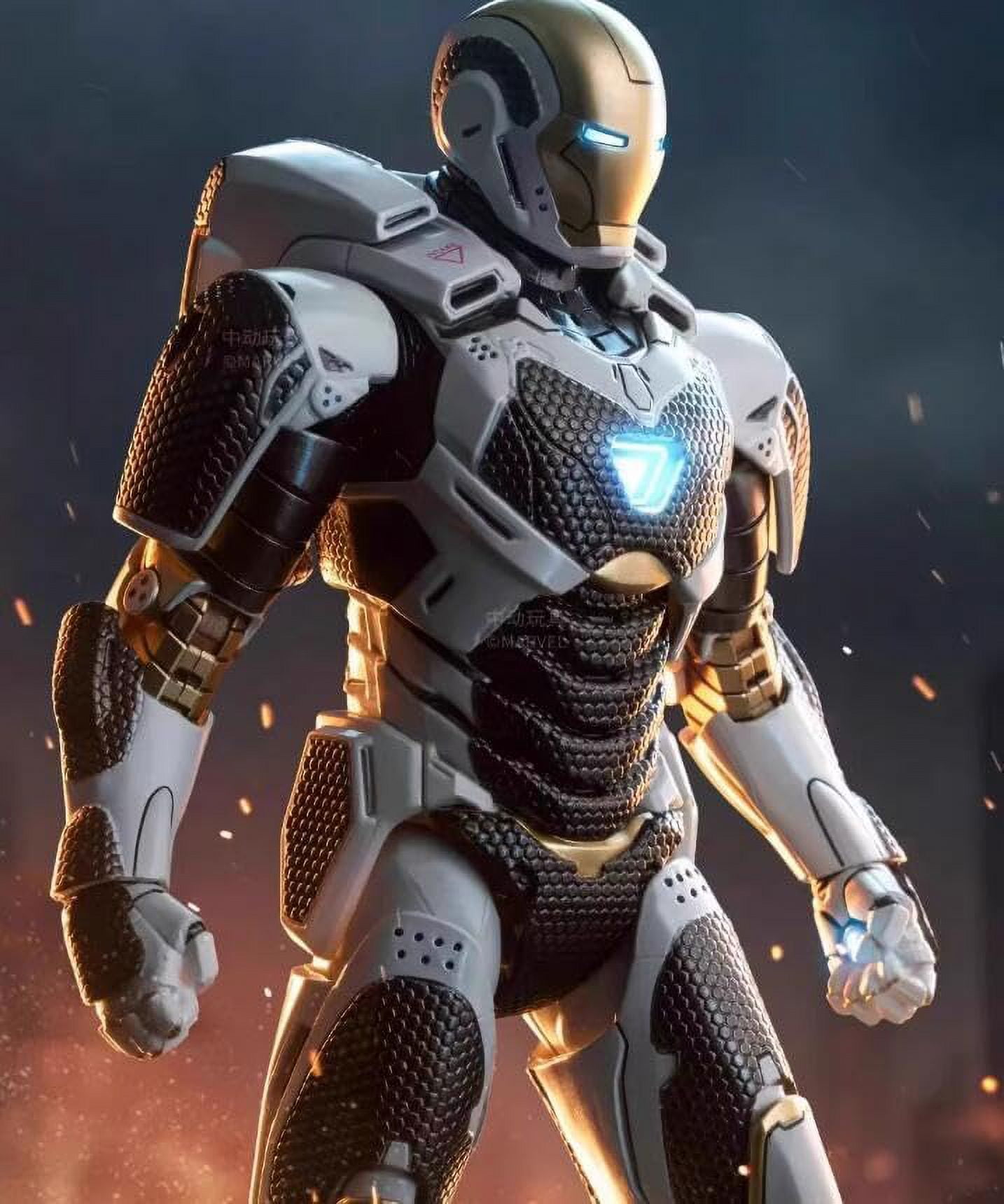ZD Toys 1/10 Scale Iron Man MK39 Action Figure(1906-39) - Walmart.com