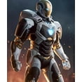 thumbnail image 6 of ZD Toys 1/10 Scale Iron Man MK39 Action Figure(1906-39), 6 of 9