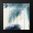 thumbnail image 2 of Sophie 6 20x20 Black Modern Framed Museum Art Print Titled - Blue Fronds, 2 of 5