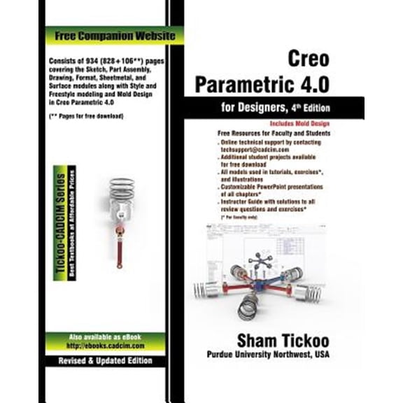 Pre-Owned Creo Parametric 4.0 for Designers