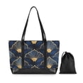 thumbnail image 7 of FORMRS Canvas Laptop Tote Bag for Women with 15.6" Computer Compartments Shoulder Handbag, Elegance Art Pattern, 7 of 7